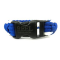 Survival Paracord Bracelet with Plastic Buckle (10"x1/4"x3/4")